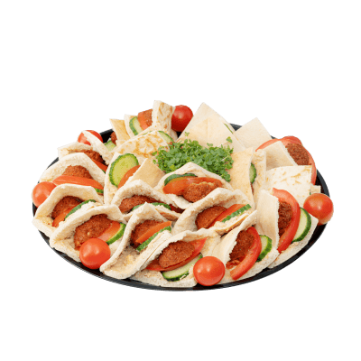 Mini Pitta Falafel Platter
