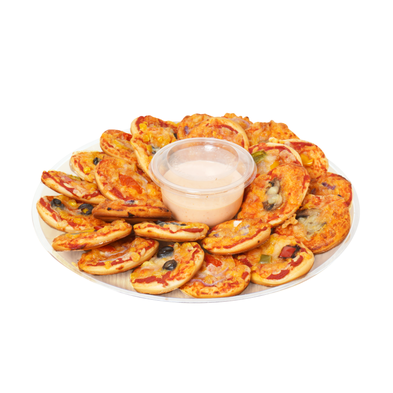 Mini Pizzas Platter Grodzisnki Kosher Bakery