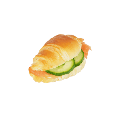 Mini Croissant Smoked Salmon