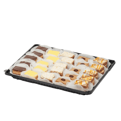 Platter of Fancy Cream Cakes