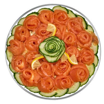 Smoked Salmon (Roses) Platter