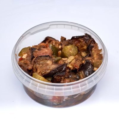 Fried Aubergine Salad