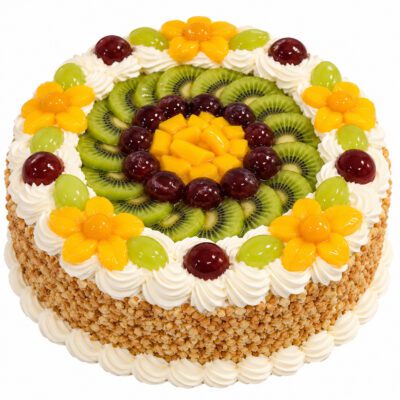 Round Fruit Gateaux Parve