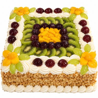 Square Fruit Gateaux Parve