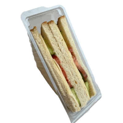 Cheddar Cheese & Salad Sandwich