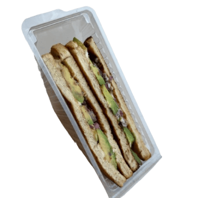 Avocado & Onion Toastie