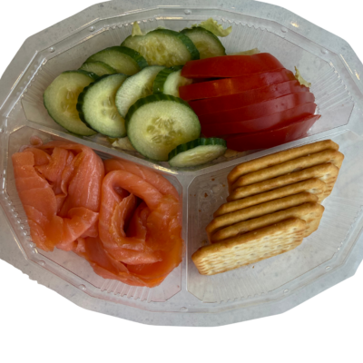 Smoked Salmon & Salad Meal