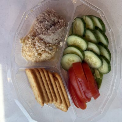 Egg Mayonnaise, Tuna Mayonnaise & Salad Meal