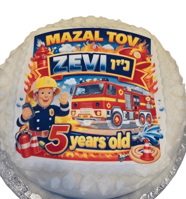 10" Round Photo Cake