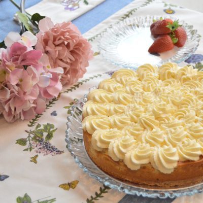 Fresh Cream Cheese Cake