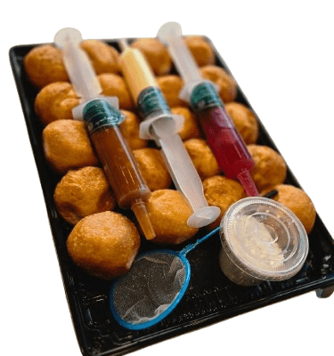 DIY Mini Doughnut Platter